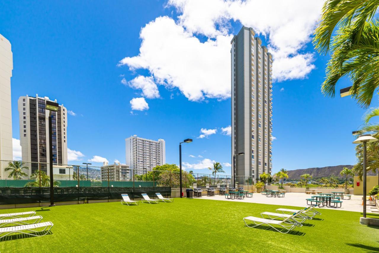 Beautiful Mountain View In Waikiki Sunset With Parking Lejlighed Honolulu Eksteriør billede