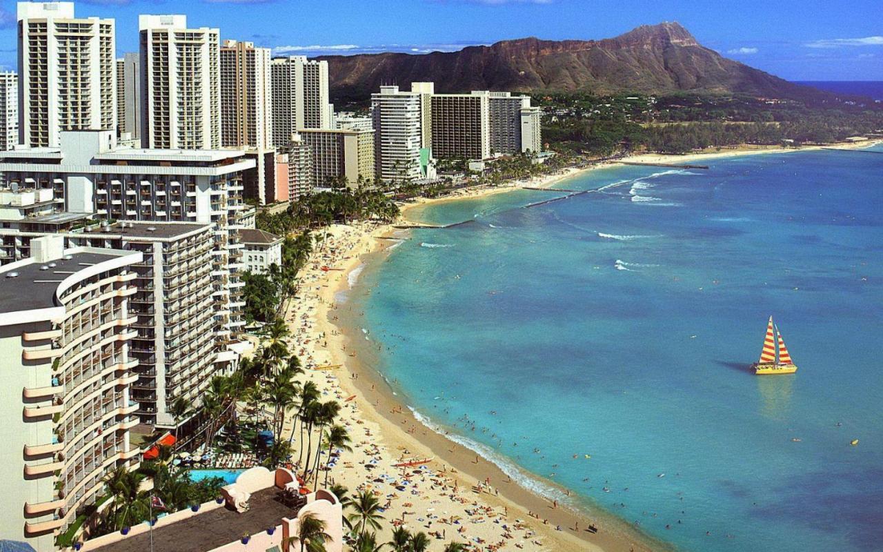 Beautiful Mountain View In Waikiki Sunset With Parking Lejlighed Honolulu Eksteriør billede